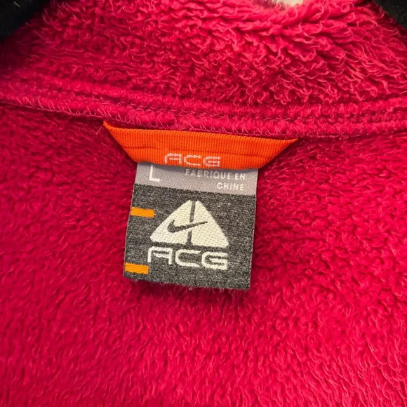 Nike ACG Fleece Lined Womens Jacket, Size L. Pink. - Picture 4 of 11